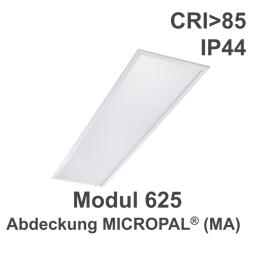 LED-Backlight Panel, Modul 625, rechteckig, IP44